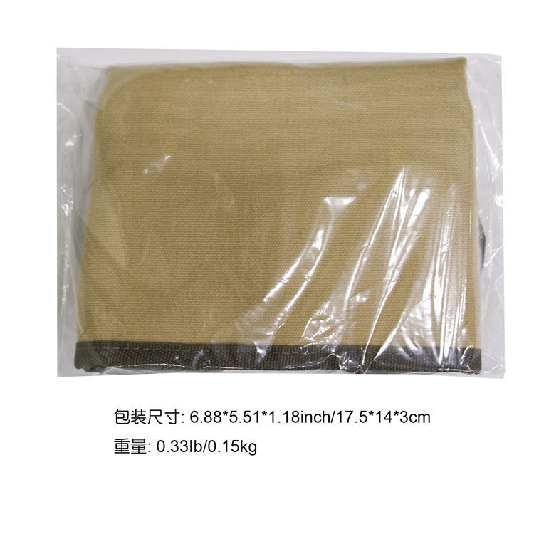 Outdoor Tableware Canvas Storage Bag Portable
