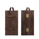 Black Walnut Seasoning Storage Box Outdoor