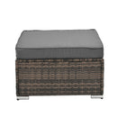 Patio Furniture, Outdoor Furniture, Seasonal PE Wicker Furniture, 4 Set Wicker Furniture With Temper