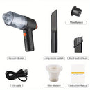Mini Car Vacuum Cleaner Powerful Cleaning Machine Car Accessories Home Auto Robot Wireless Cleaner Home Appliance Strong Suction